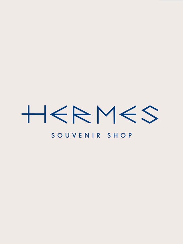 Σχεδιαμσός λογοτύπου για Hermes Souvenirs
