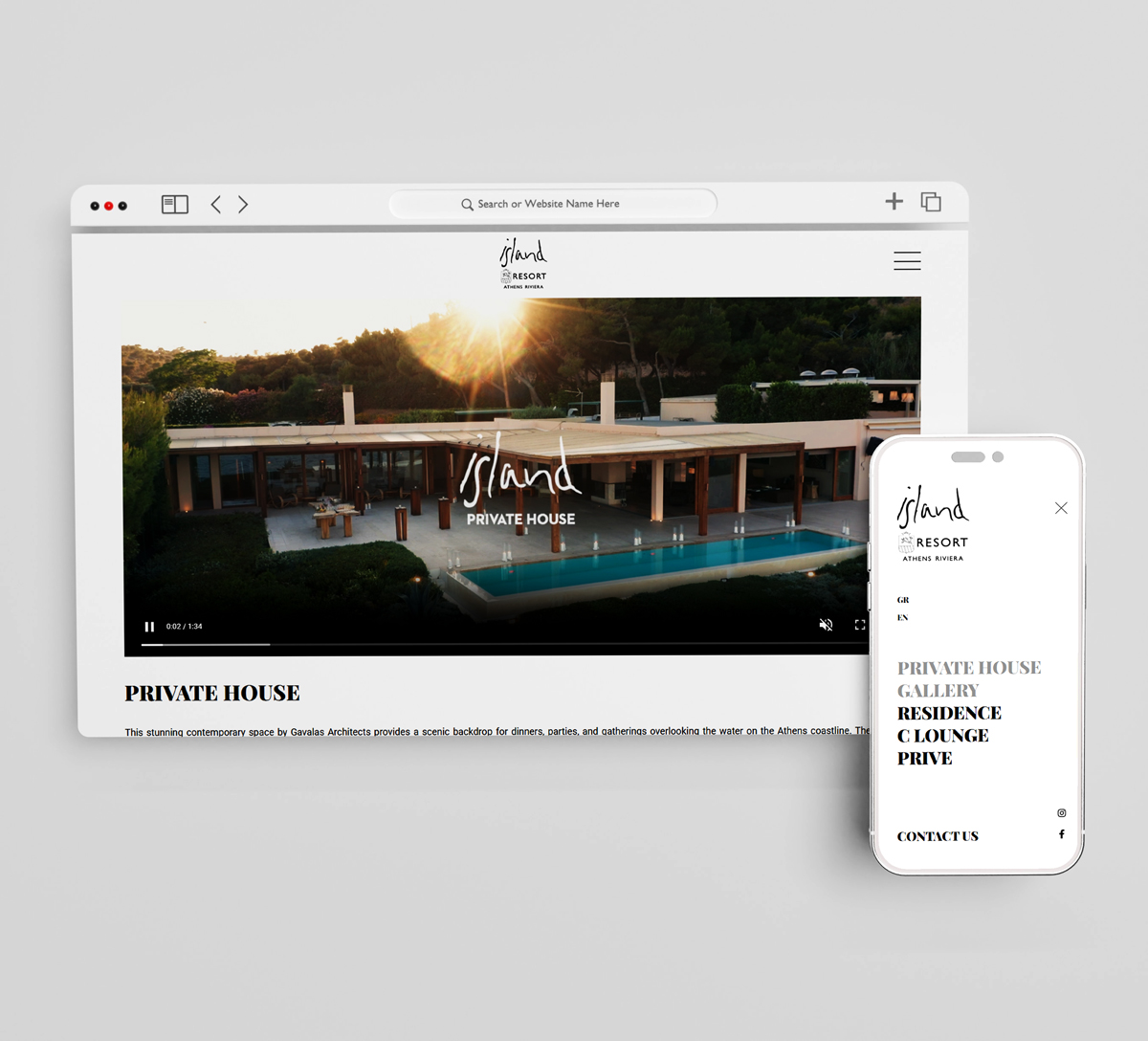 Island Art & Taste Website